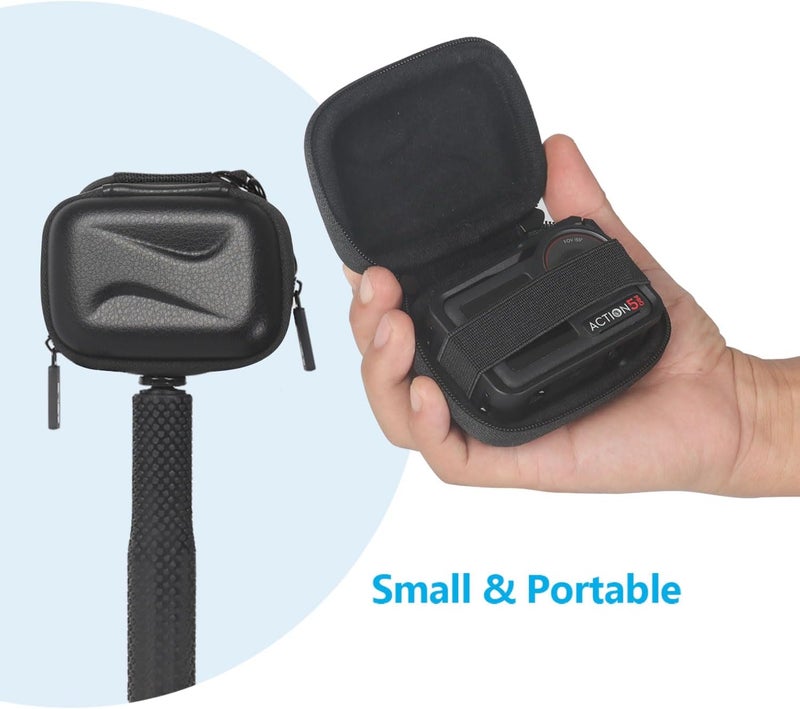 JSVER Mini Carrying Case for GoPro Hero 13/12/11/10/9/8/7/6/5/4/3, DJI Osmo Action, AKASO EK7000 / EK7000 Pro / V50 Pro/Brave 4, Campark ACT74 / ACT76, Dragon Touch Vision 3, YI Lite / 4K+ - Image 2
